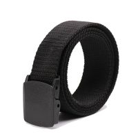 【HOT】 Mens Webbing Belts Canvas Fabric Tactical Accessories Jeans Waist HB041