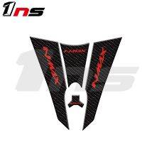 3D Carbon Fibre Resin Decals Motorcycle Protector Tank Pad Sticker Fits For YAMAHA NMAX N Max N-MAX 155 NMAX155