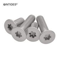 Qintides M6 M8 Hexalobular ซ็อกเก็ต Countersunk หัวสกรูหกกลีบแบน304สแตนเลสสกรู M2/M2.5/M3 * 3/4/5/6