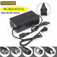 ZZOOI LED 72V5A lithium battery 20s 21s 24s charger for output 84V 88.2V 87.6V 5A input 110V-220V Motorcycle/E-bike charge