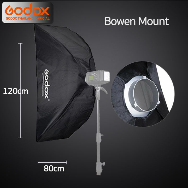 godox-softbox-sb-bw-80-120-cm-bowen-mount-ถ่ายรูปสินค้า-วิดีโอรีวิว-live-วิดีโอ-ถ่ายรูปติบัตร-สตูดิโอ