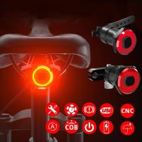 ❂✓ ZK30 Bike Rear Light IPx6 Waterproof LED Charging Bicycle Smart Auto Brake Sensing Light Accessories Bike Taillight Light