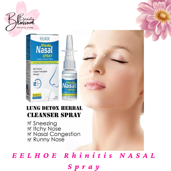 100% EFFECTIVE EELHOE Rhinitis Nasal Spray Relieve Congestion Not ...