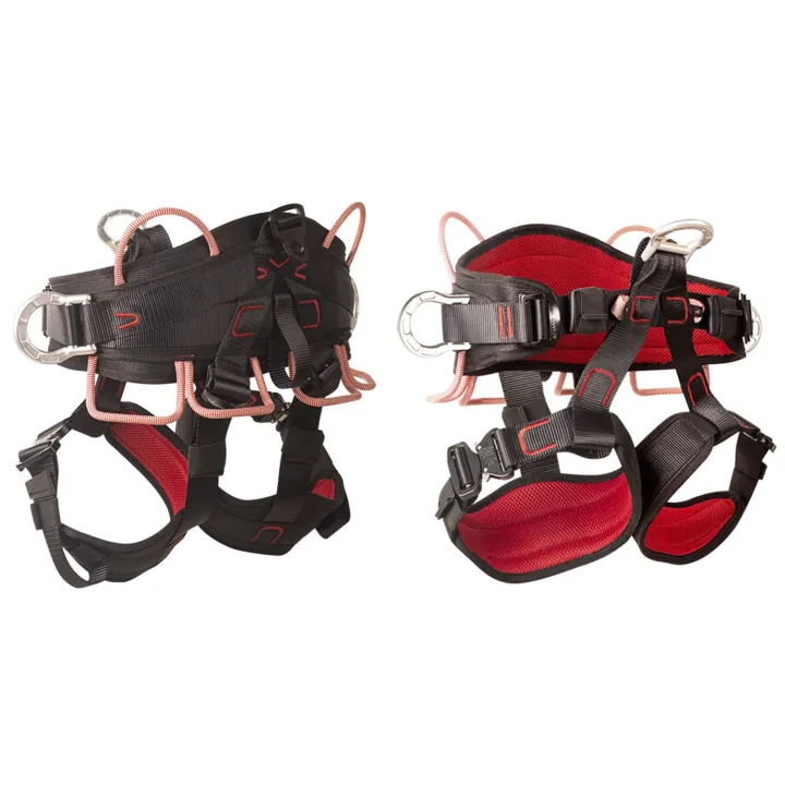 Pro Rock Climbing Half Body Harness Arborist Fall Arrester เข็มขัด