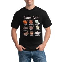 Fashion 100% Cotton T-Shirt Potter Cats Harry Potter Rawrnald Purrter Gildan Various Colors Available