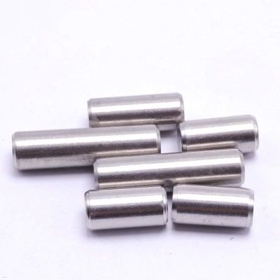 60pc GB119 M4 M5 M6 Parallel Pins Dowel Pins Cylindrical Pins Position Pins Locating Fix Rod Solid Roller 304 Stainless Steel