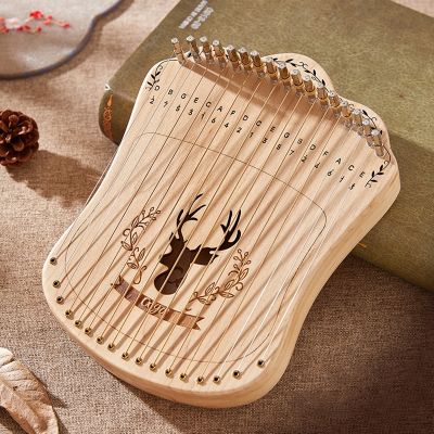 【YF】 Cega Lyre 17 String Fingerstyle Kalimba Music Instruments Children Gifts