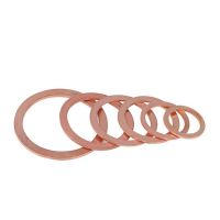 10pcs M3 M4 M5 M6 M7 Solid Shims Pad Copper Flat Washer Gasket O Rings Seal Plain Spacer Sealing Fastener Gas Stove Parts Accessories