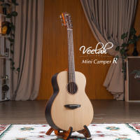 Veelah Mini Camper Koa / MC-M / MC-R กีตาร์โปร่ง +ฟรี กระเป๋า และอุปกรณ์ Music Arms