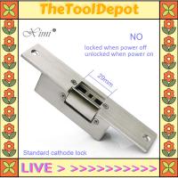 TheToolDepot ล็อคประตูแบบชนไฟฟ้าอิเล็กทรอนิกส์สำหรับการเข้าถึงระบบควบคุมใหม่ล้มเหลวปลอดภัยประตูแสตนเลส12V DC ล้มเหลวล็อคไม่มีเอ็นซี