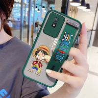 เคส Case4you สำหรับ Vivo Y02A Y02T พร้อมสายรัดข้อมือกันกระแทกด้านหลังฝ้าเคสการ์ตูนอนิเมะสำหรับเด็กผู้ชายกรอบป้องกันเลนส์แบบนิ่มมีขอบโทรศัพท์บางเฉียบ