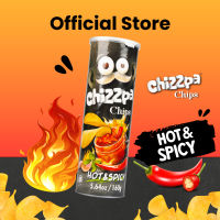 Chizzpa Potato - มันฝรั่งทอดกรอบ รสเผ็ด | สีดำ 160g / 1 กระปุก