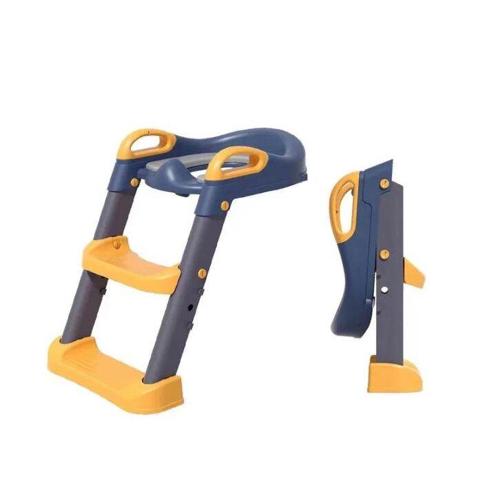 【MENGHONG】 2 Colors Baby Folding Ladder Potty Toilet Traning Seat With ...