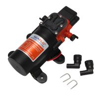 12v Water Pressure Diaphragm Pump 3.8 LPM 1.0 GPM 40 PSI - Caravan/rv/boat/marine