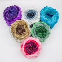 、’】【‘ 3Pcs 150G/Ball Mink-Like Warm Fluff 100% Polyester Fancy Yarn Wool Ball Can Knit Scarf Hat Yarn For Knitting