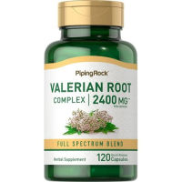 PipingRock Valerian Root, 2400 mg, 120 Quick Release Capsules