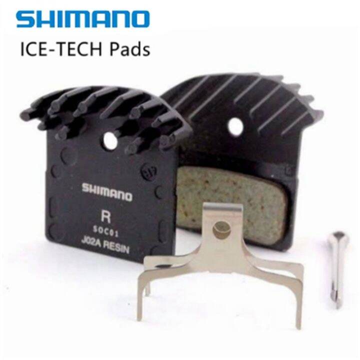 shimano-แผ่น-j03a-j02a-deore-xt-slx-deore-j02a-j04c-ครีบระบายความร้อนน้ำแข็งผ้าเบรก-m785เสือภูเขา-m7000-m8000-m9000-m6000