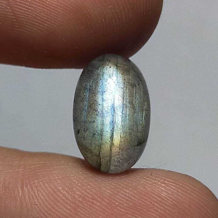 พลอย-ลาบราโดไรท์-ธรรมชาติ-แท้-หินพ่อมด-natural-labradorite-หนัก-5-61-กะรัต