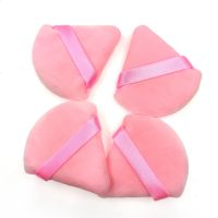 2Pcs Soft Triangle Powder Puff Face Makeup Sponge Puff Foundation Powder Puff Washable Beauty Cosmetic Puff Tools