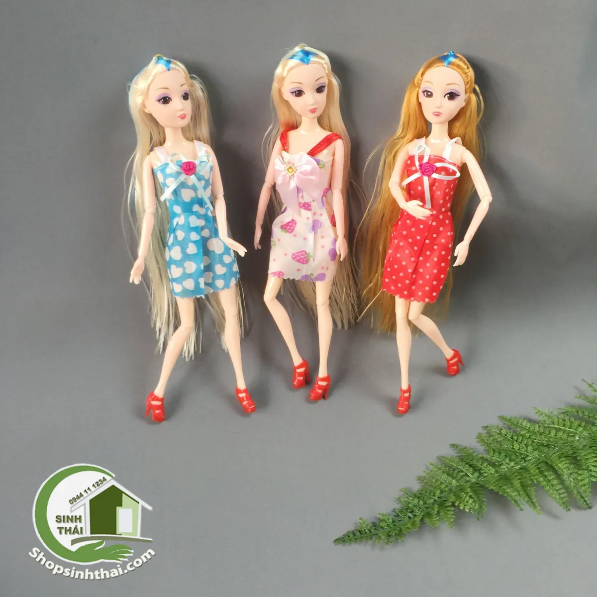 Búp bê Barbie thời trang tóc chính hãng giá tốt