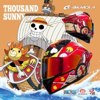 หมวกกันน็อค Bilmola | One Piece #8 Thousand Sunny แถมฟรี ❗️❗️ ชิวปรอท