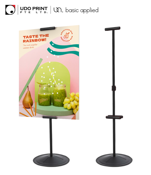 Round Base Foamboard Poster Stand | Round Base heavier Bunting Stand ...