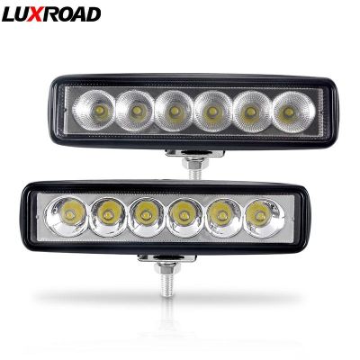 Motorcycle Offroad DRL LED Work Light Flood Beam Spotlight 12V 6Inch Daytime Running Light For Jeep 4x4 ATV 4WD SUV Car Styling