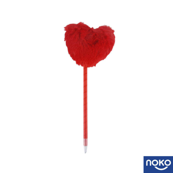 Noko Fluffy Heart Pen 