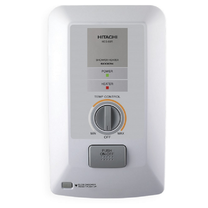 HITACHI เครื่องทำน้ำอุ่น 6000 วัตต์ HES-60R สีเทา | Lazada.co.th