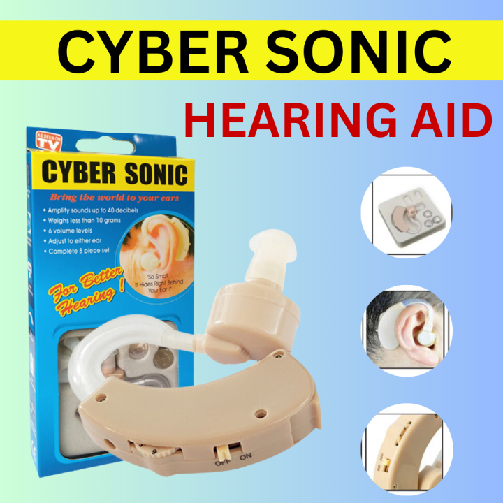 [HEALTHY OPTIONS] Cyber Sonic Hearing Aid BEST Help to Hear the Sound