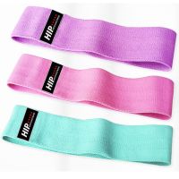 Fabric Booty Resistance Bands Hip Circle Exercise Cotton Bands Thigh Butt Squat Fitness Rubber Bands Elastic Workout Glute Loop Exercise Bands