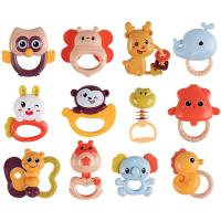 Toddler Rattle Toy Monkey Rattle Teething Toys for Babies Baby Rattles Teether Rattles Toys Grab Shaker And Spin Rattle Baby Chew Toys for 0-3 Year Old Newborn Infant Baby security