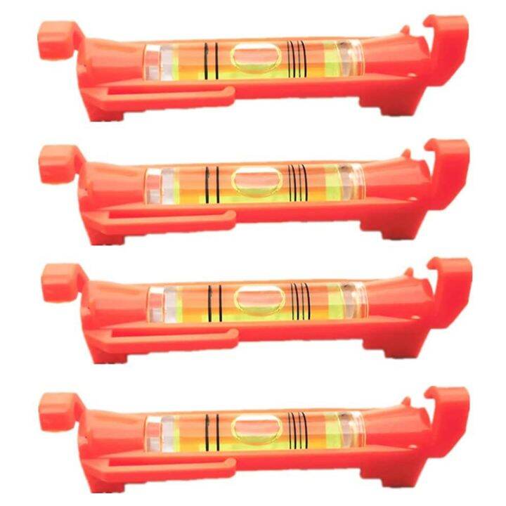 4Pcs String Level Hanging Line Bubble Levels for Leveling Surveying