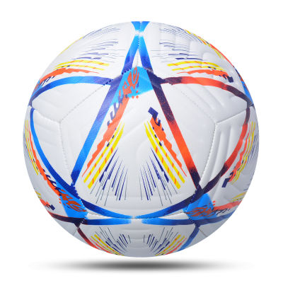 2022 Soccer Balls Standard Size 5 PU Material Machine-Stitched Outdoor Football Training Match League Balls futbol drop ship