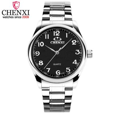 New Mens Watches CHENXI Top Brand Luxury Men Quartz Sport Watch Business Waterproof Casual Stainless Steel Wrist Watch