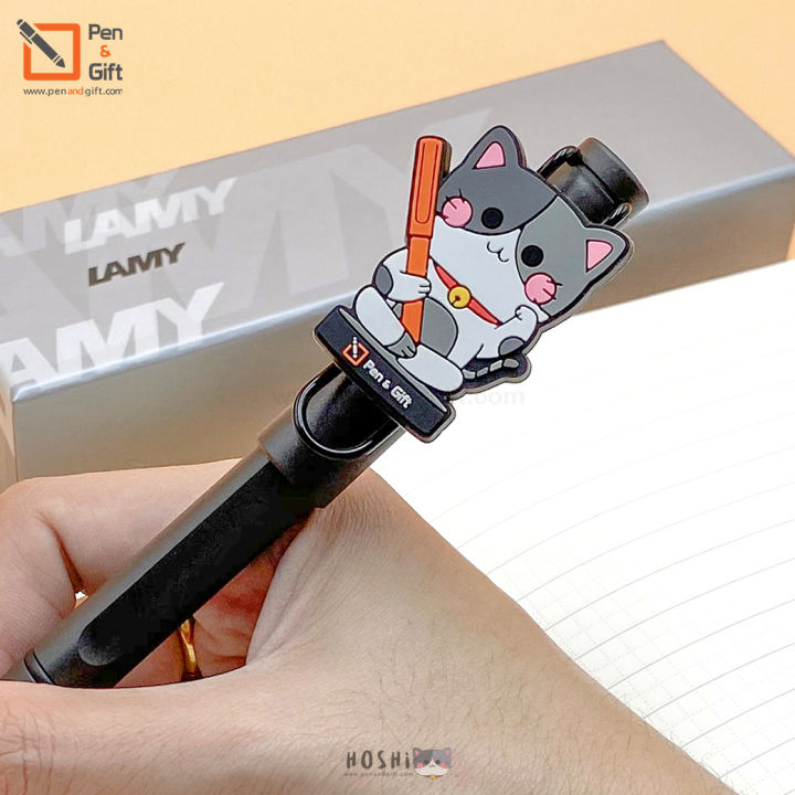 lamy-decoration-hoshi-มาสคอต-ลายแมว-สุดคิ้วท์-ตัวการ์ตูนแต่งปากกา-ลามี่-safari-amp-al-star