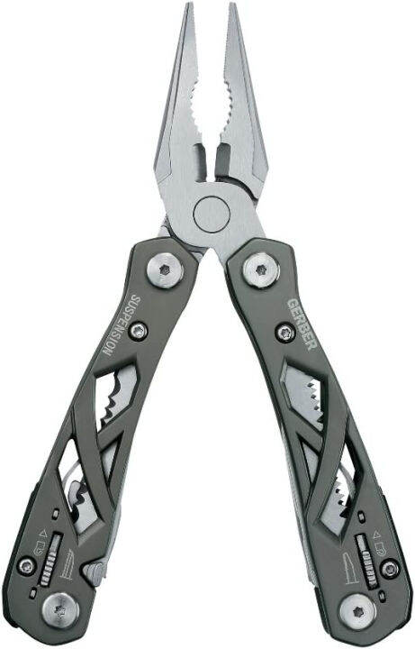 gerber-gear-22-01471n-suspension-needle-nose-pliers-multitool-multi-plier-with-nylon-sheath-gray