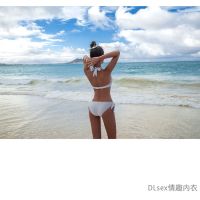 {DL} Ready Stock 2022 New Style Korean Version Split Swimsuit Female y Tight Solid Color High Waist Hot Spring Triangle Bikini