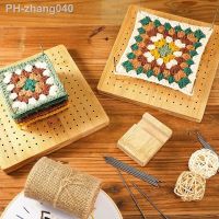 Wood Crochet Blocking Board Kit With Stainless Steel Rod Pins For Knitting Granny Squares Crochet Board Crafting Lovers Gifts