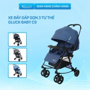 Xe đẩy gấp gọn, xe đẩy 2 chiều 3 tư thế cho bé Gluck Baby C9 cho bé 0