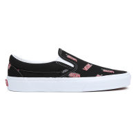 Vans รองเท้าผ้าใบ Classic Slip-On Vans Misprint | Black/White ( VN0A5JMHY28 )