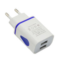 USB Wall Charger สำหรับ Samsung S10 Xiaomi Dual Port 2.1A เอาต์พุต Travel Plug Power Adapter สำหรับศัพท์ Euus Plug