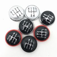 Cars For VW Volkswagen Golf 4 Jetta MK3 MK4 GTI MK4 Bora LUPO POLO SEAT IBIZA CADDY Gear Shift Knob Emblem Badge Cover Cap 5/6 Speed Spot goods