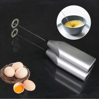 Handheld Electric Stainless Steel Egg Mixer Argent Milk Blenders Coffee Whisk Mixer Mini Baking Mixers Kitchen Cooking Tools