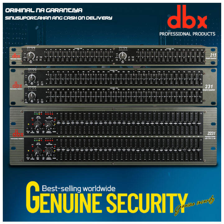 DBX 231S EQ Graphic Equalizer/Limiter with Type III Noise Reduction
