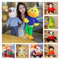 60cm Big Hand Puppets Plush Toys for Kids Stuffed Puppet for Teachers Children Theater Performance Props Plush Hand Toy