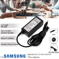 อะแดปเตอร์แล็ปท็อป19V 2.1A สำหรับ SAMSUNG R458 467เครื่องชาร์จคอมพิวเตอร์ PA-1600-66