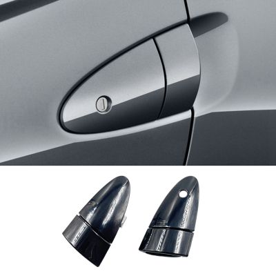 1 Pair Front Door Outer Handle Black for Honda CRZ CR-Z 2011-2015 72141-SZT-G01 72181-SZT-003