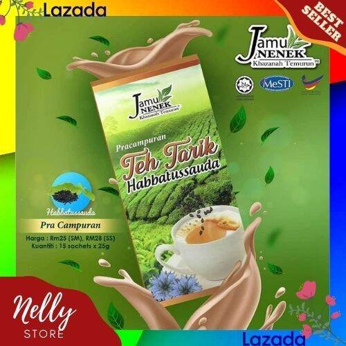 JAMU NENEK TEH TARIK HABBATUSSAUDA ORIGINAL 100% | Lazada