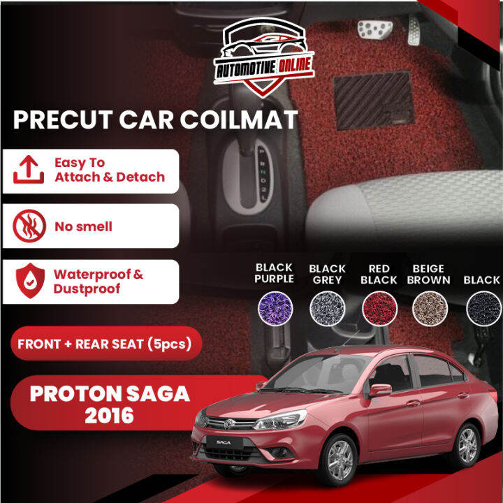 Proton Saga Vvt Oem Precut Pvc Carpet Coilmat Karpet Magic